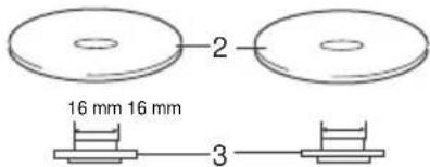 Maktec MT963 - Utilisation avec une meule de tronconnage abrasive / diamantée (accessoire en option) (Fig. 8) - 2