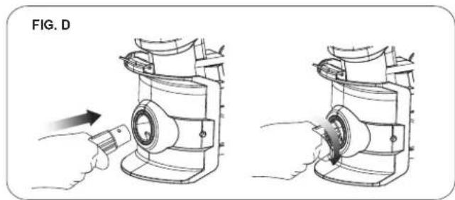 Tacklife SGP16AC - Attaching the air hose (Fig.C, Fig. D) - 2