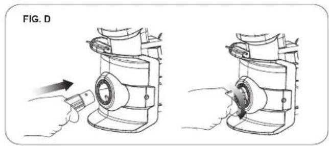 Tacklife SGP16AC - Colocacion de la manguera de aire (Fig.C, Fig. D) - 2