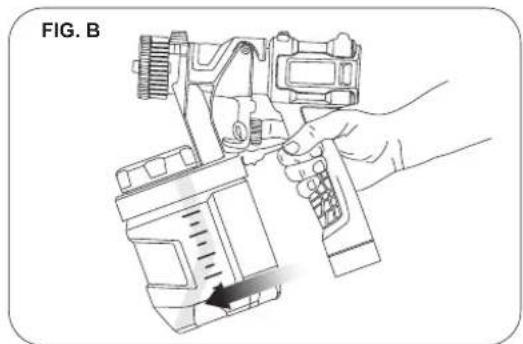 Tacklife SGP16AC - Alinear el tubo de captacion (Fig. B) - 1
