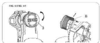 Tacklife SGP16AC - MANOPOLA DI CONTROLLO DI FLUSSO(Fig.1) - 1