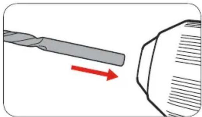 Tacklife PCD01B - KEYLESS CHUCK Installing Drill Bit - 2