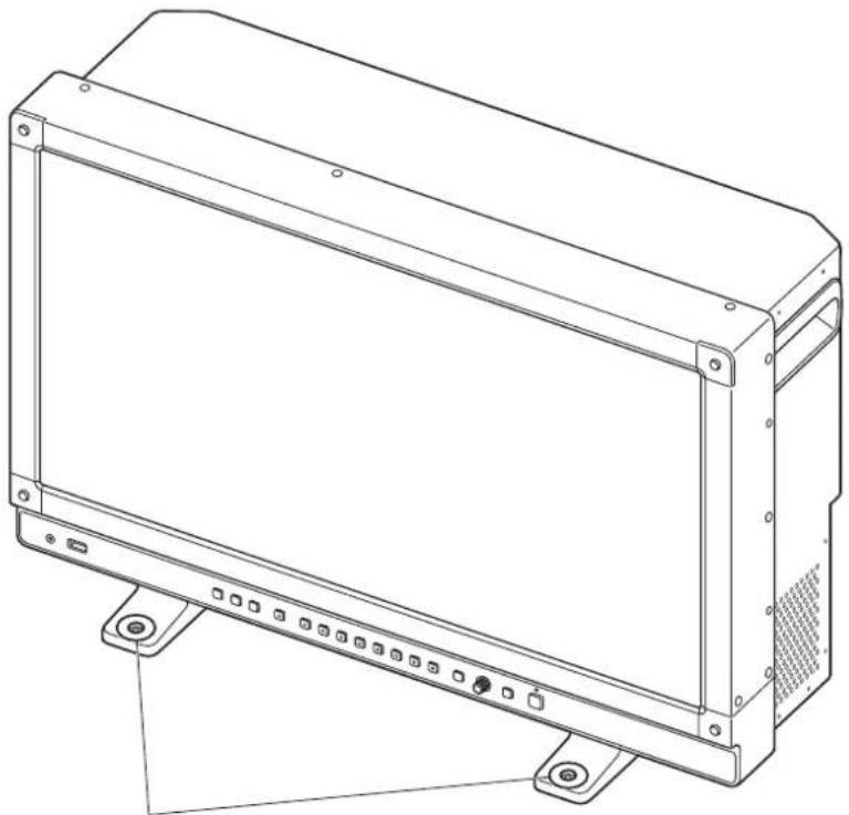 CANON DPV2420 - Utilisez des vis qui s'adaptent aux trous de vis. - 1