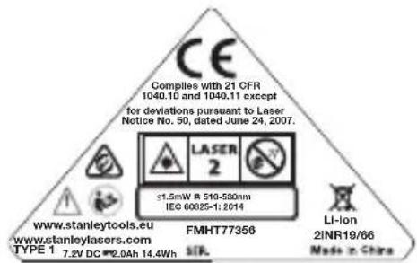 STANLEY FMHT77357 - AVERTISSEMENT : - 3