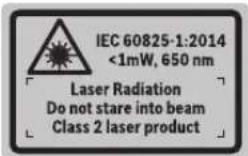 BOSCH GLM 120 C Professional - Безбедносни напомени - 3
