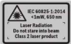 BOSCH GLM 120 C Professional - Bezpečnostní upozornění - 3