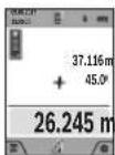 BOSCH GLM 120 C Professional - a) Indirecte hoogtemeting (zie afbeelding B) - 1