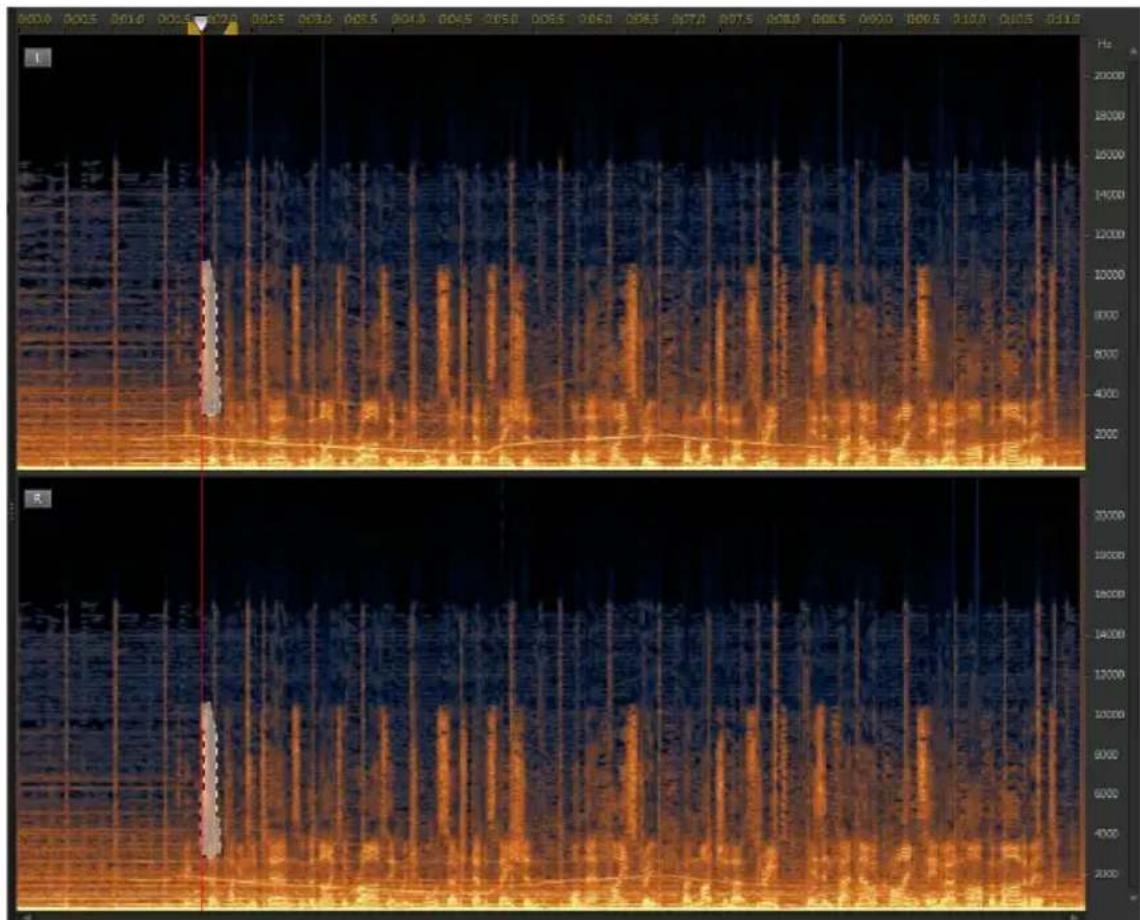 CYBERLINK AudioDirector 4 - Sélection au pinceau - 2
