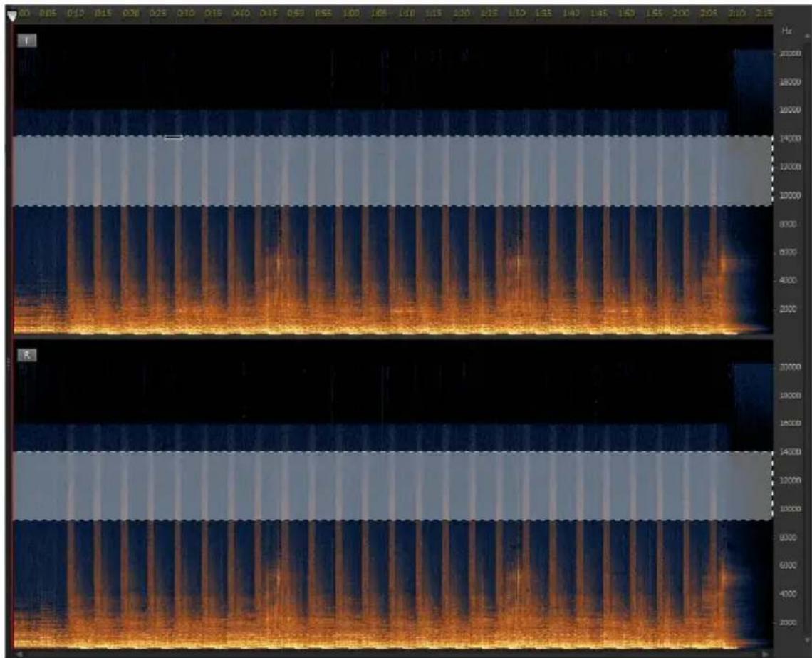 CYBERLINK AudioDirector 4 - Sélection de fréquences - 3