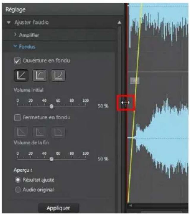 CYBERLINK AudioDirector 4 - Agrandir l'espace de travail - 1