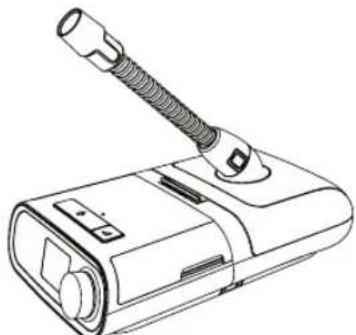 Philips Respironics DreamStation - Slang aansluiten - 2