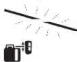 BOSCH GRL 500 HV Professional - Centre-Line-tilstand (se Fig. D) - 2