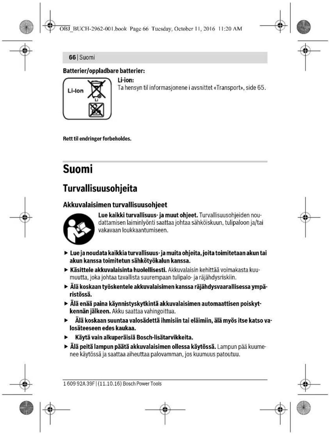 BOSCH GLI 12V300 Professional - Vervoer - 26