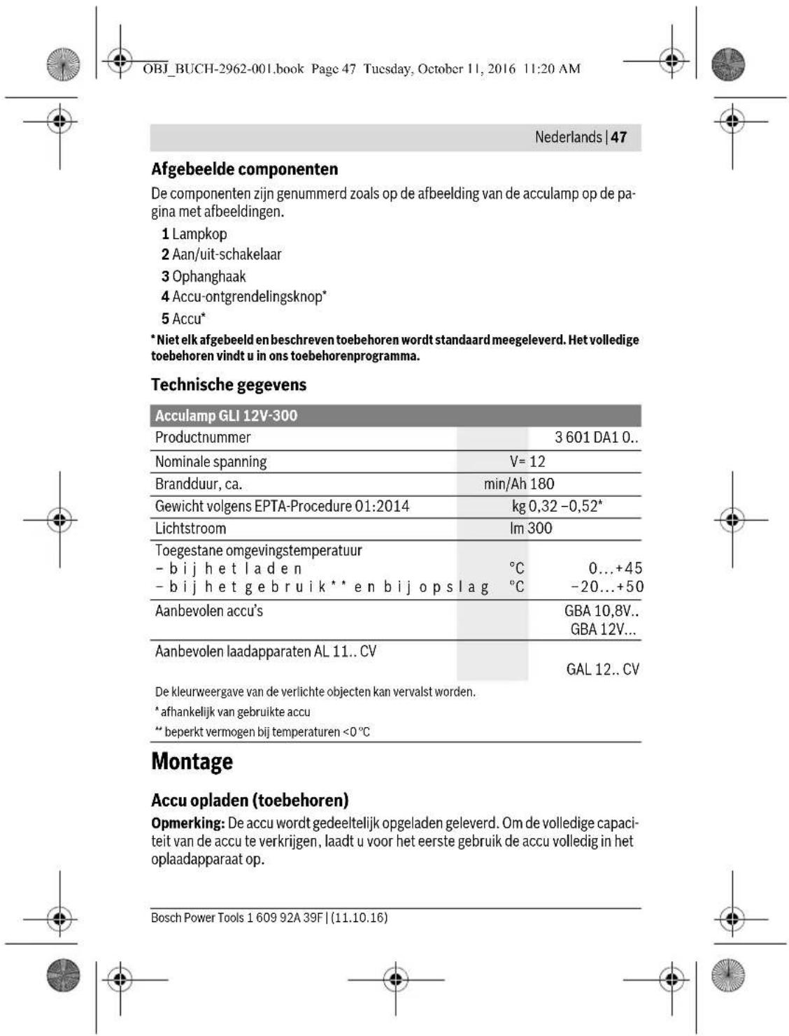 BOSCH GLI 12V300 Professional - BOSCH - 50