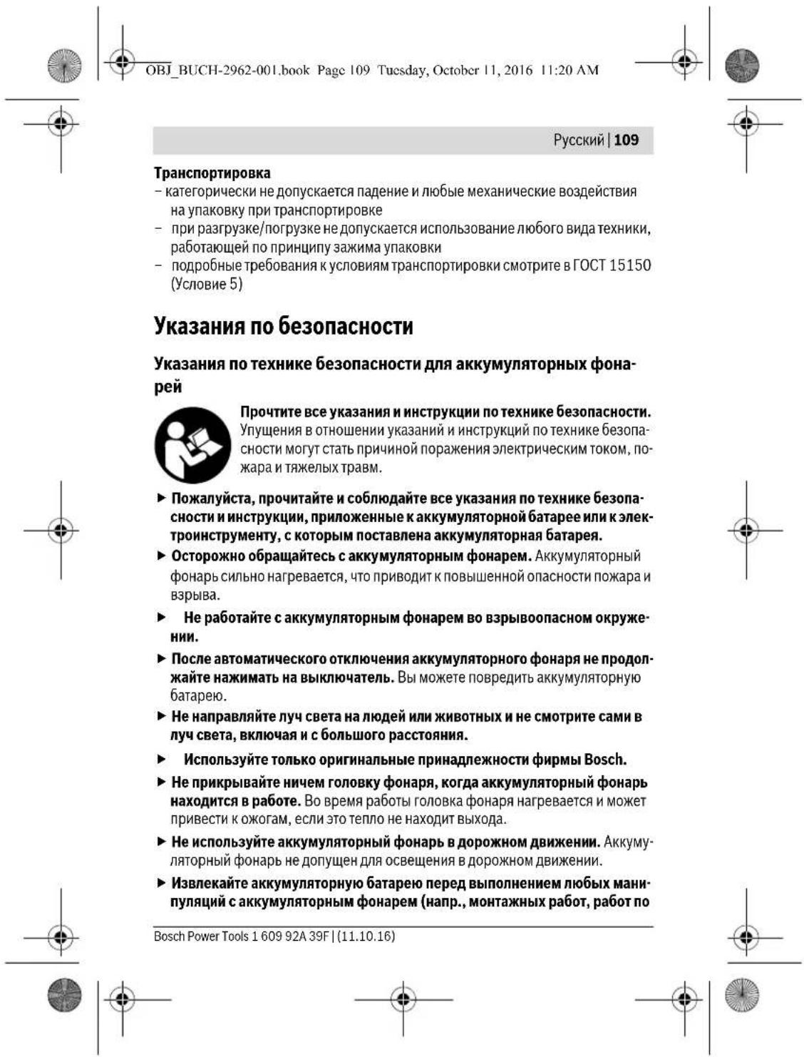 BOSCH GLI 12V300 Professional - Slovensky | 97 - 22