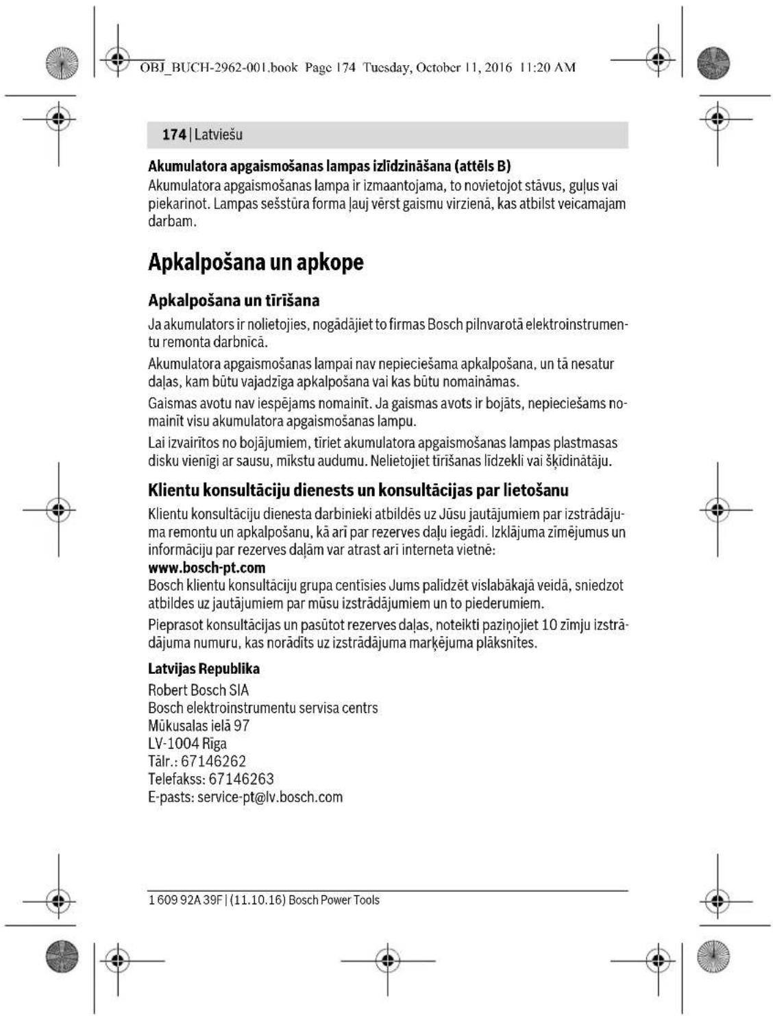 BOSCH GLI 12V300 Professional - Latviešu | 171 - 12