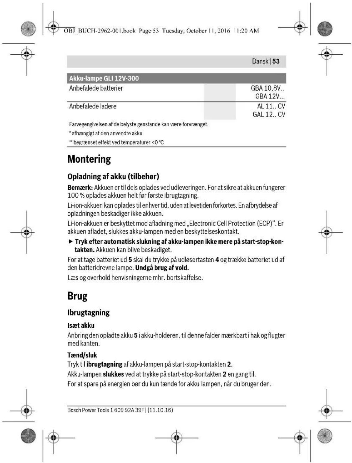 BOSCH GLI 12V300 Professional - Vervoer - 13