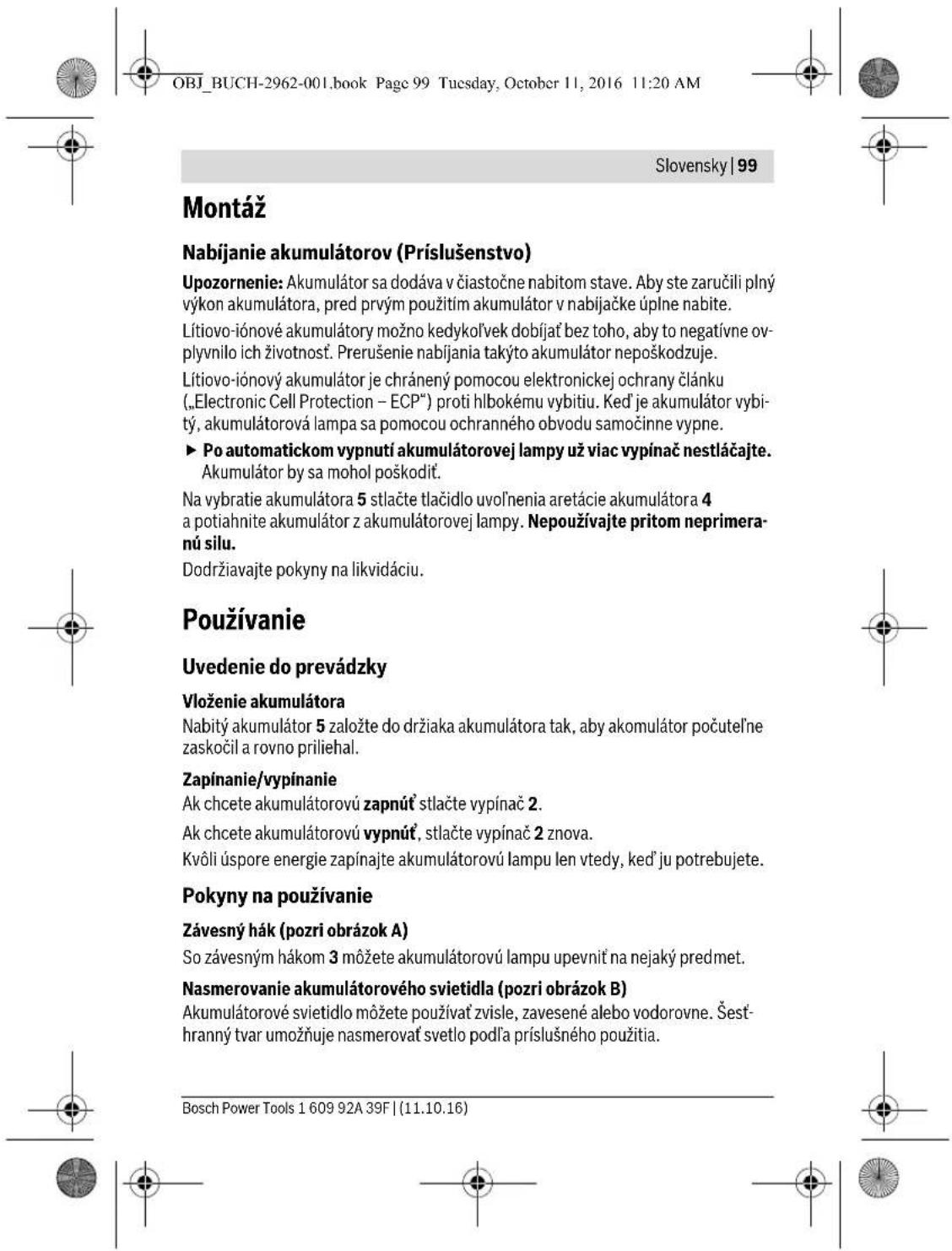 BOSCH GLI 12V300 Professional - Slovensky | 97 - 12