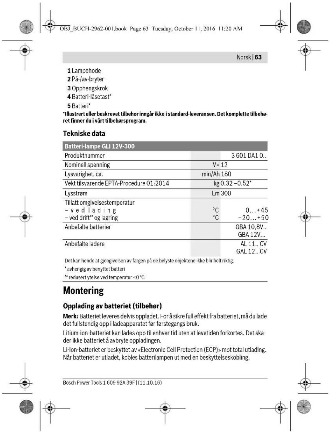 BOSCH GLI 12V300 Professional - Vervoer - 23