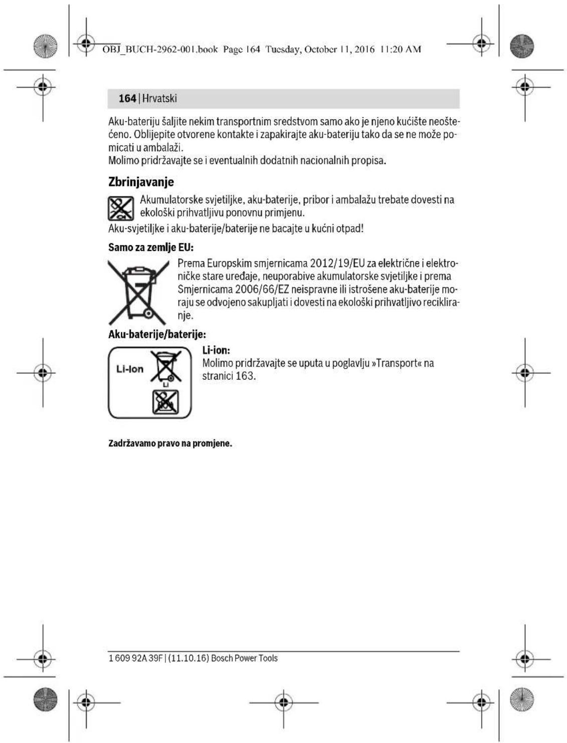 BOSCH GLI 12V300 Professional - Sigurnosna uputstva za akku-svetiliku - 24