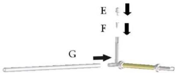 Carpigiani Soft&Go 141 PP - 2) MONTER LE NOUVEAU TUBE D'ASPIRATION DU PRODUIT SUR LA MACHINE - 1