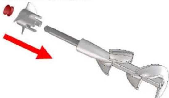 Carpigiani Soft&Go 141 PP - Agitator assembly - 1