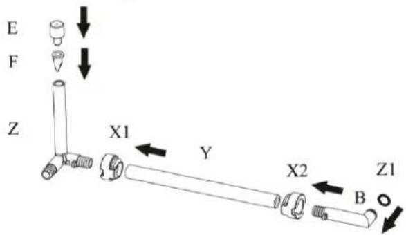 Carpigiani Soft&Go 141 PP - Assemblaggio Tubo aspirazione prodotto - 5