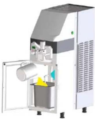 Carpigiani Soft&Go 141 PP - Cycle final de nettoyage, de désinfection et de rinçage de la machine - 1