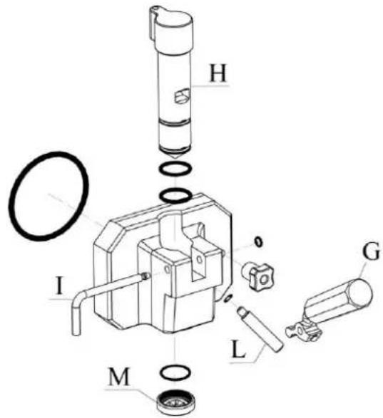 Carpigiani Soft&Go 141 PP - Démontage du corps du robinet - 3