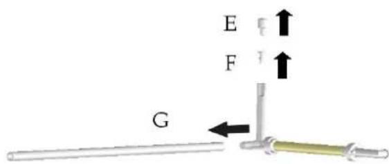 Carpigiani Soft&Go 141 PP - 1) DESMONTAR EL TUBO DE ASPIRACIÓN DEL PRODUCTO USADO POR LA MÁQUINA - 6