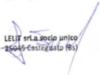 Lelit William PL72 - EC DECLARATION OF CONFORMITY - 1