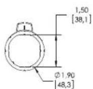 Chief CPAE100W - DIMENSIONS - 3