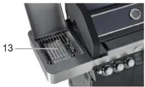 Rösle BBQ Station Videro G4 - Détail Videro G3-S/G4-S/G6-S Détail Videro G6 - 1