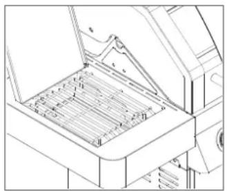 Rösle BBQ Station Videro G4 - Applicazione / Messa in servizio della Primezone sul ripiano laterale (allestimento opzionale) - 1