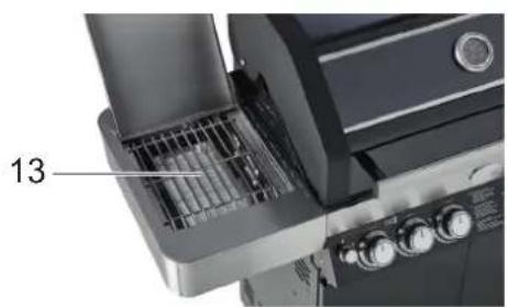 Rösle BBQ Station Videro G4 - Dettaglio Videro G3-S/G4-S/G6-S Dettaglio Videro G6 - 1