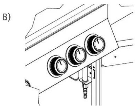 Rösle BBQ Station Videro G4 - Montage van slang en drukregelaar - 3
