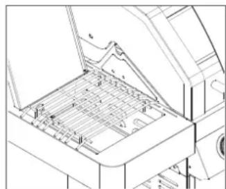 Rösle BBQ Station Videro G4 - Applicazione / Messa in servizio della Primezone sul ripiano laterale (allestimento opzionale) - 2