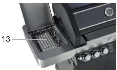 Rösle BBQ Station Videro G4 - Details of Videro G3-S/G4-S/G6-S Details of Videro G6 - 1