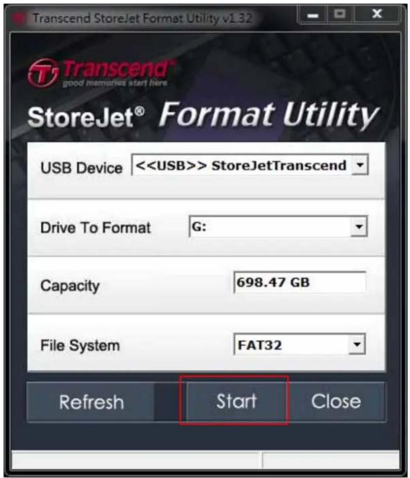 TRANSCEND StoreJet 25H3B - WindowsXP/Vista/7/8 - 2