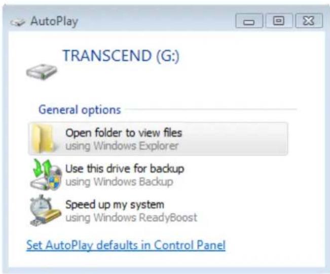TRANSCEND StoreJet 25H3B - Connexion à un ordinateur— - 3