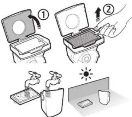 SAMSUNG POWERbot Essential - Nettoyage du réservoir de poussière - 4