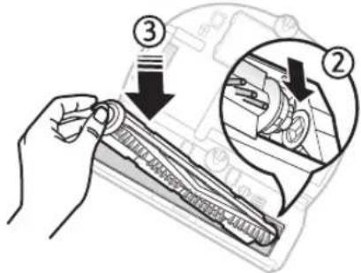 SAMSUNG POWERbot Essential - Nettoyage de la Brosse et du volet obturateur automatique - 6
