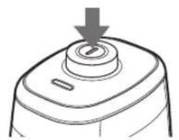 SAMSUNG POWERbot Essential - Druk op de aan-uittoets om het apparaat in te schakelen. - 1