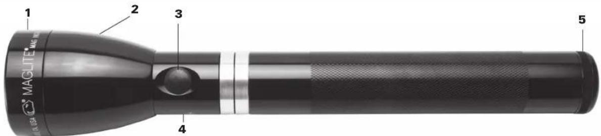 Maglite ML150LR - Section 1 The Flashlight - 1