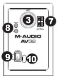 M-AUDIO AV32 - Fonctionnalités - 3