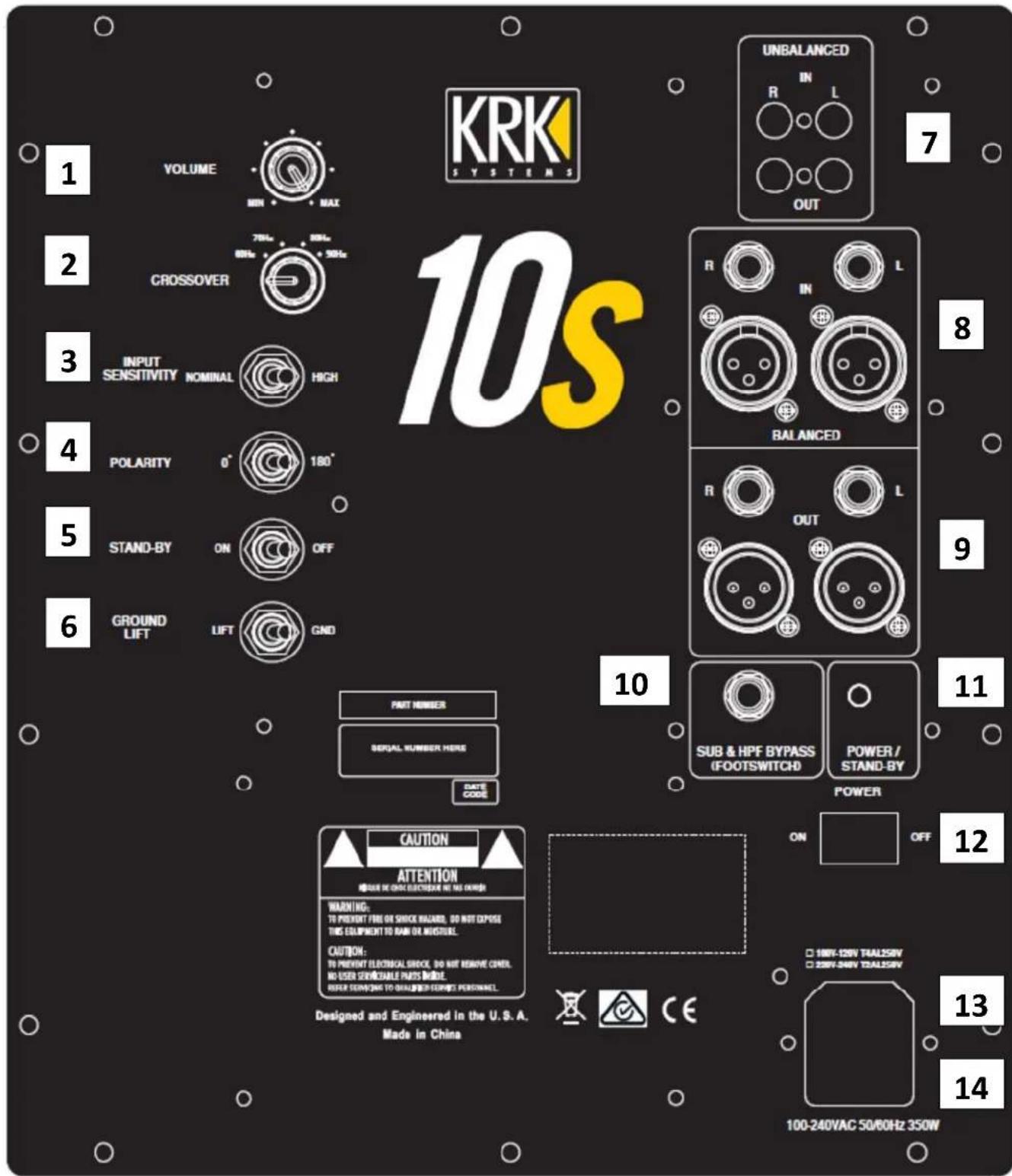 KRK 8S2 - Commandes des systèmes 8s/10s/12s - 1