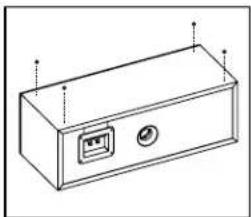 POLK T15 - Pose des coussinets de caoutchouc autocollants aux enceintes T-Series - 2