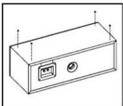 POLK T15 - Colocación de topes de goma con reverso adhesivo a la Serie T - 2