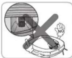 LG HomBot VR9624PR - CAUTION - 3