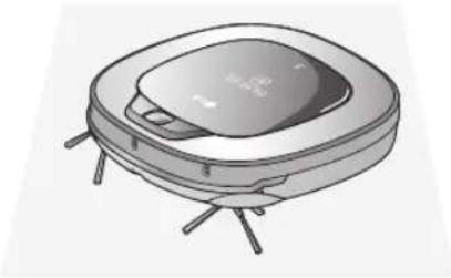 LG HomBot VR9624PR - Upon a voice message, "HOM-BOT cannot continue cleaning. Please check the area around it." - 2